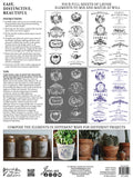 IOD Traditional Pots Decor Transfers